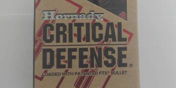 .45 ACP Hornady Critical Defense FTX