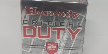 9x19 Luger +P 135gr Hornady Critical Duty